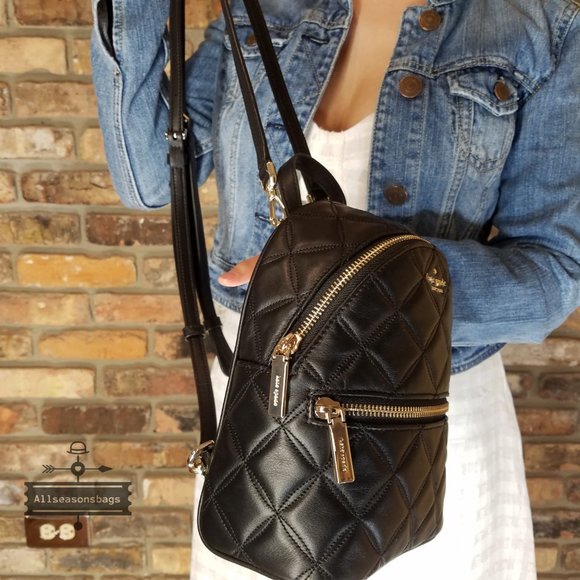 Kate Spade NATALIA mini convertible BACKPACK Black main image 12